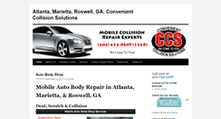 Desktop Screenshot of collisionrepairatlanta.com